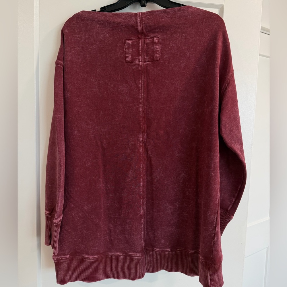 Anthropology Pilcro Off Shoulder Crew - Picture 3 of 3